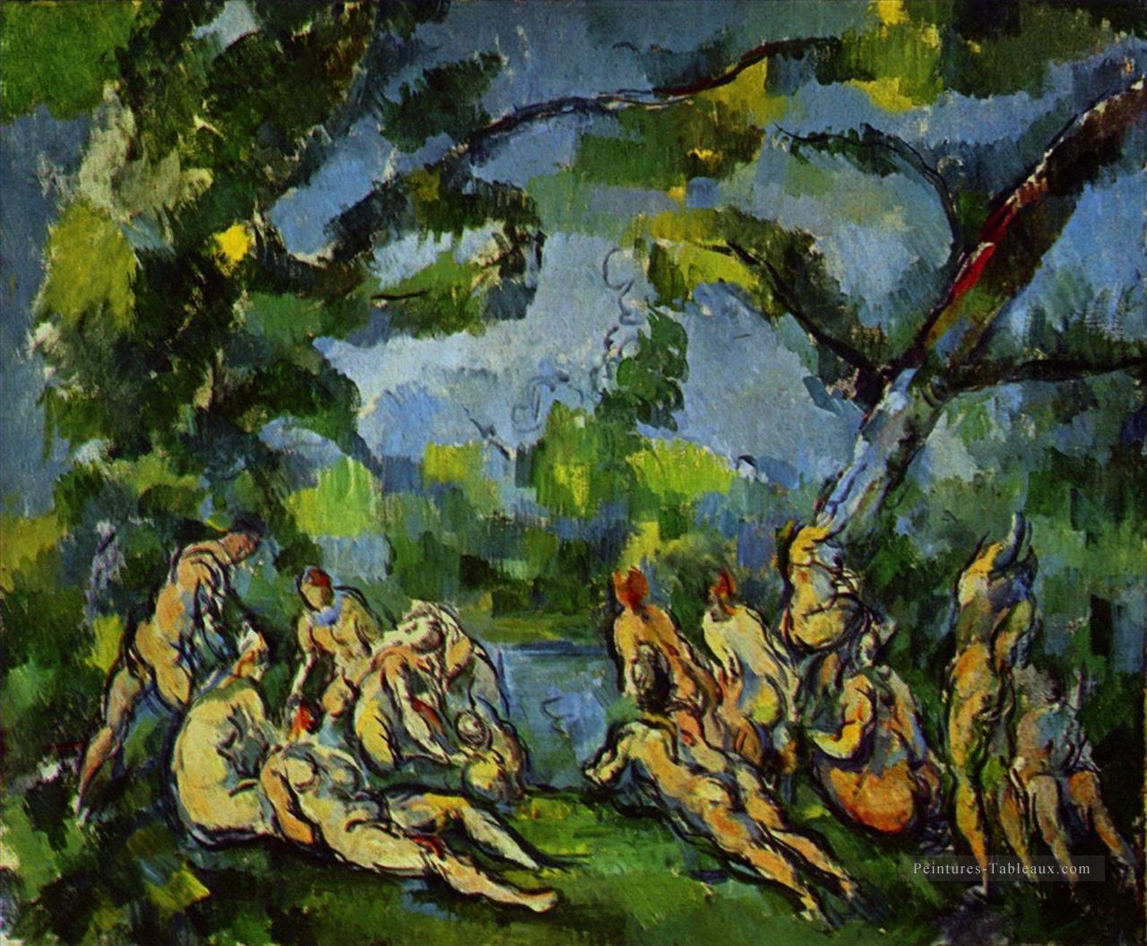 Baigneurs 1905 Paul Cézanne Peintures à l'huile